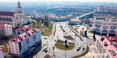 Большой пролет квадрокоптером над Гродно: город засняли с высоты 2026