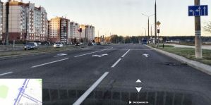 В Ольшанке пожилой водитель не разобрался с разметкой и знаками и подставил другого водителя