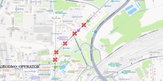 На 10 дней закрывают участок улицы Кохановского в Гродно. Общественный транспорт поедет иначе