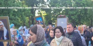 В воскресенье утром по центру Гродно пройдут верующие