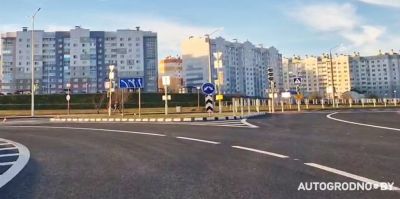 Обновленную дорогу в Ольшанке откроют уже завтра. Обещают даже дрифт-шоу