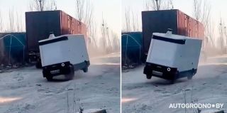 В Китае беспилотные грузовики стали мемом – ездят как в игре Grand Theft Auto
