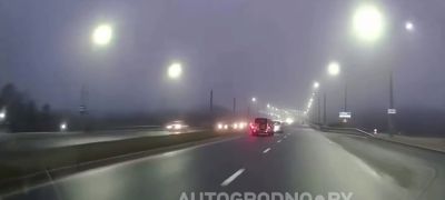 Превью фото к статье Должны ли водители пропускать в левой полосе авто, если это город? Свежее видео с объездной в Гродно...