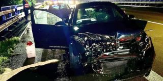 В Германии легковушка врезалась в оторвавшееся от фуры колесо. За рулем грузовика была белоруска, а в полуприцепе – 660 поросят