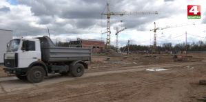 В Гродно строят спорткомплекс на въезде в город, готовится к открытию "Лазурный"