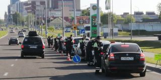 Утро 2-го мая для 70 водителей Гродно выдалось не очень добрым. Они не прошли "фильтр"