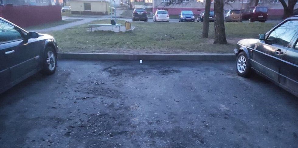 В Слониме горел автомобиль. Оказалось, что его поджог был заказан. Но не все так просто