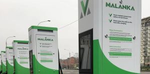 Сбой в работе зарядных станций Malanka произошел в Беларуси