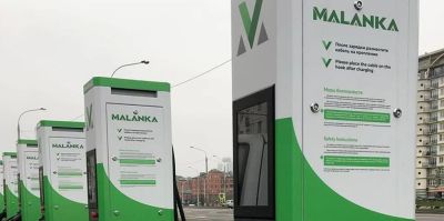 Сбой в работе зарядных станций Malanka произошел в Беларуси